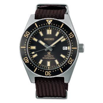 《SEIKO》精工 Prospex 200米潛水錶 SPB239J1 尼龍錶帶 機械男錶 6R64-00P0D 棕 40.5mm 贈替用錶帶