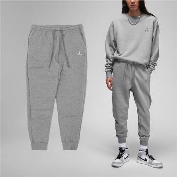 Nike 棉褲 Jordan Essentials 長褲 灰 褲子 男款 內磨毛 喬丹 飛人 刺繡 FJ7780-091