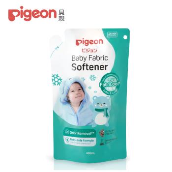 【Pigeon 貝親】嬰兒衣物柔軟精400ml/補充包