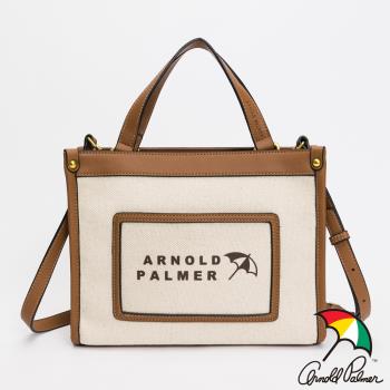 Arnold Palmer - 手提包附長背帶  Soleil系列 - 米白色