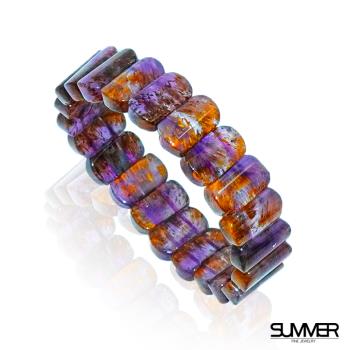 【SUMMER 寶石】 天然升官發財型 紫鈦手排 40g (SA292)