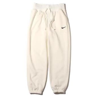 Nike NSW PHNX FLC HR OS Pant 女款 米白色 休閒 運動 針織 長褲 DQ5888-133