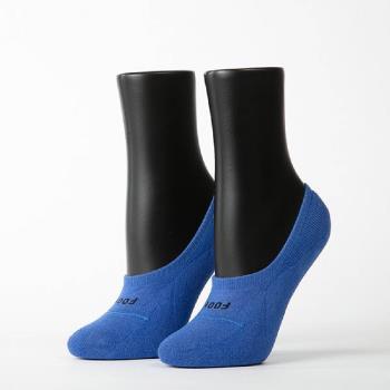 【FOOTER除臭襪】簡約時代隱形襪-女款(Q88M-藍)