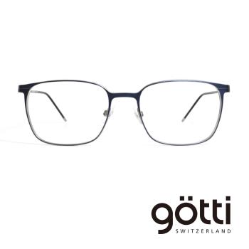 【Götti 】瑞士Götti Switzerland 經典輕盈方框光學眼鏡(- JEFFRY)
