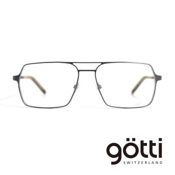 【Götti 】瑞士Götti  Switzerland 經典雙樑大方框光學眼鏡(- JOAN)