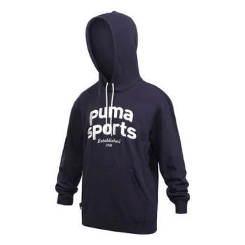 PUMA P.TEAM 男流行系列長厚連帽T恤-歐規 休閒 刷毛 上衣