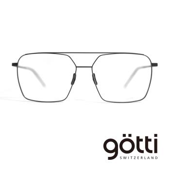 【Götti 】 瑞士Götti Switzerland 方形設計雙樑平光眼鏡(- DOGA)