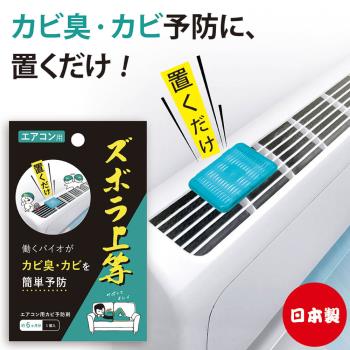 日本Alphax 日本製 BIO冷氣機防黴抗菌清潔劑 一入(除臭貼/防黴貼/冷氣防黴/空調防黴)