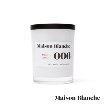 澳洲 Maison Blanche 006 玫瑰琥珀 200g 手工香氛蠟燭