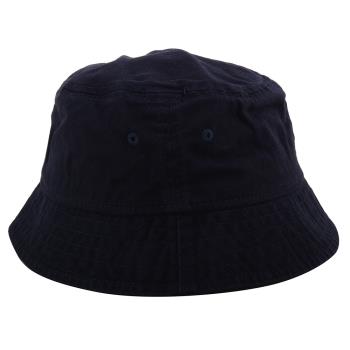 TOMMY HILFIGER-小繡線LOGO棉質漁夫帽(海軍藍)-2段尺寸