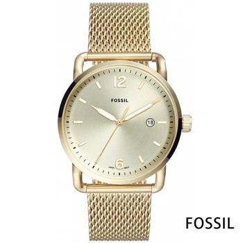 FOSSIL 大亨小傳大錶徑米蘭帶手錶(FS5420)-香檳金/42mm