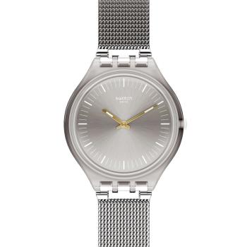Swatch  經典魅力潮流夜光石英米蘭帶腕錶   SVOM100M