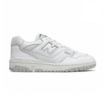 New Balance NB 550 男女 白灰色 復古 板鞋 籃球鞋型 休閒鞋 BB550PB1