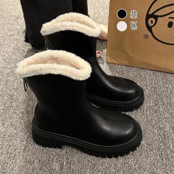 【Alice】新款天仙迷人保暖防水防滑雪靴(短靴/馬丁靴/襪靴/切爾西靴)