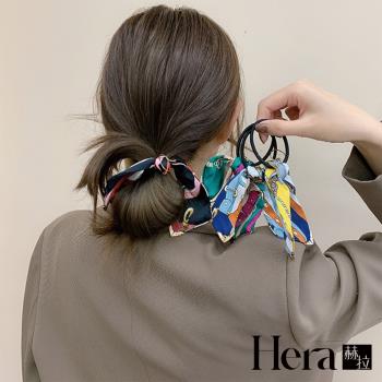 【Hera 赫拉】高麗園氣質緞面飄帶髮圈髮束 H112120505