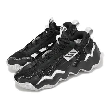 adidas 籃球鞋 Exhibit B 男鞋 黑 白 緩震 復古 波浪底 運動鞋 愛迪達 GZ2382
