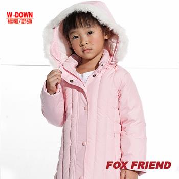 【FOX FRIEND】女童 保暖羽絨外套