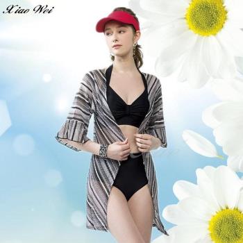 【梅林品牌 】 時尚流行長版游泳罩衫 NO.M14908 - 網