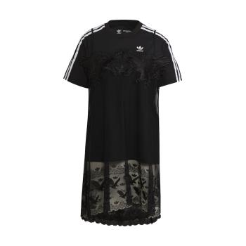 adidas T恤 Lace T-shirts 休閒 女款 愛迪達 蕾絲 Dry Clean Only聯名 穿搭 黑 H59018