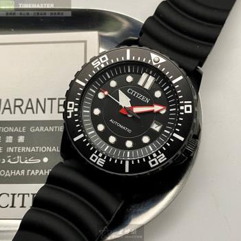 CITIZEN 星辰男錶 44mm 黑圓形精鋼錶殼 黑色中三針顯示, 運動錶面款 CI00013