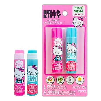 【免運】Hello Kitty護唇膏二入裝4g/0.14oz x1組