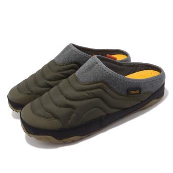 Teva 麵包鞋 ReEmber Terrain Slip-On 軍綠 藍 防潑水 懶人鞋 穆勒鞋 女鞋 1129596DOL