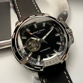 GiorgioFedon1919手錶, 男錶 46mm 銀圓形精鋼錶殼 內容項目錶面款 GF00056