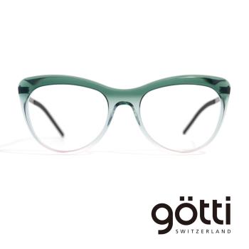 【Götti 】瑞士Götti Switzerland 透明潮流蝴蝶框光學眼鏡(- MILLA)