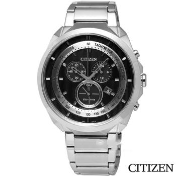 CITIZEN 星辰 Eco-Drive光動能型男專屬計時腕錶AT2150-51E