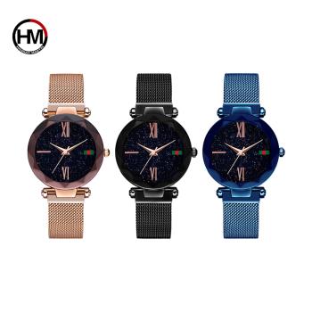 【HANNAH MARTIN】高質量手錶不銹鋼精鋼星空女士手錶 HM-D4