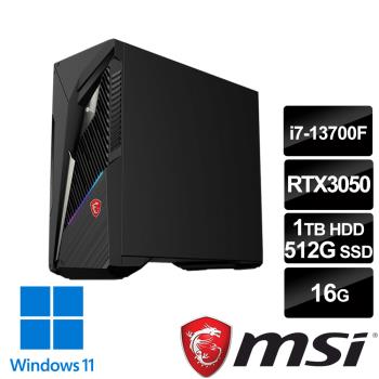 msi Infinite S3 13-845TW-RTX3050電競桌機(i7-13700F/16G/512G+1T/RTX3050-8G/W11)