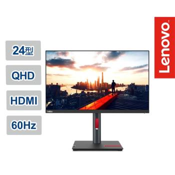 Lenovo 聯想 ThinkVision P24h-30 23.8吋 廣視角面板 QHD顯示器螢幕(HDMI/DP)