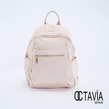 OCTAVIA 8 - 輕量主義 III 淡彩多口袋後背包 -米白