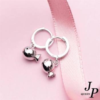  Jpqueen 可愛小魚時尚針式耳環(銀色)