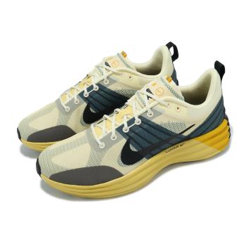 Nike 慢跑鞋 Lunar Roam Alabaster 男鞋 黃 綠 回彈 透氣 復古 運動鞋 DV2440-700