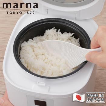 MARNA 日本製極系列不沾黏飯勺-2入組(透明/白色)