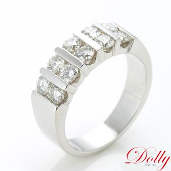 Dolly 14K金 輕奢珠寶1克拉鑽石戒指