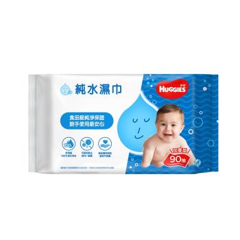 【福利品】好奇 純水嬰兒濕巾 加厚型 90抽x20包/箱