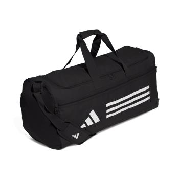 adidas 健身包 Essentials 男款 黑 白 襯墊背帶 大容量 多夾層 旅行袋 手提包 肩背包 愛迪達 HT4747