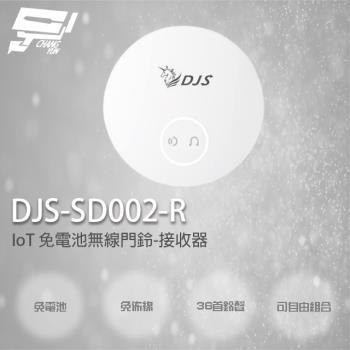 [昌運科技] DJS-SD002-R IoT 免電池無線門鈴 無線電鈴 緊急求救鈴 自發電無線門鈴 接收器