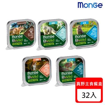 MONGE瑪恩吉 真野主食貓餐盒-100g X 32入