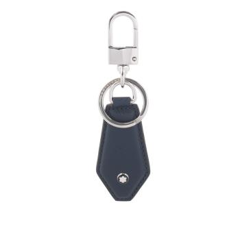 MONTBLANC 萬寶龍Sartorial 匠心系列防刮牛皮鑽石型鑰匙扣(墨藍色) 131739