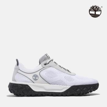 Timberland 男款白色Greenstride™ Motion 6低筒健行鞋|A6BT1EM1