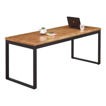 Boden-菲森6尺工業風實木餐桌/工作桌/長桌/會議桌/休閒桌