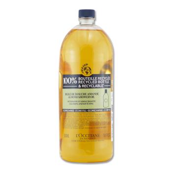 【L’OCCITANE 歐舒丹】杏仁沐浴油補充瓶 500ml（百貨公司貨）