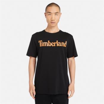 Timberland 男款黑色迷彩印花短袖T恤|A2Q72001