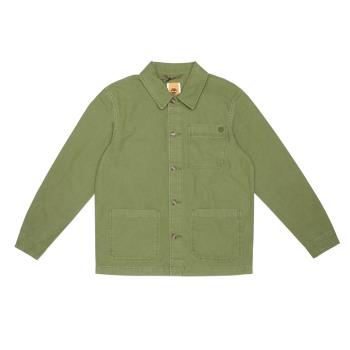 Timberland 男款暗綠色水洗帆布工裝外套|A425FEG5