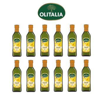 Olitalia 奧利塔 頂級芥花油500ml x12罐