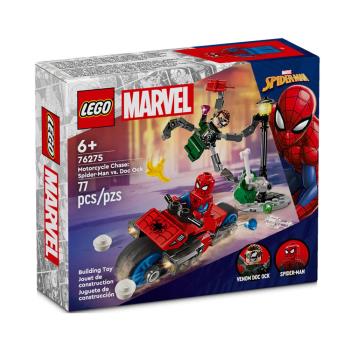 LEGO樂高積木 76275 202401 超級英雄系列 - 摩托車追逐:蜘蛛人 vs. 八爪博士(MARVEL)