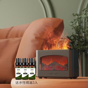 【品菲特PINFIS】火爐香氛機 水氧機 加濕器 擴香儀-贈水性精油薰衣草+甜橙+雪松